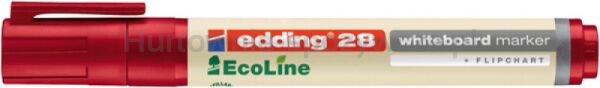 Edding Marker do tablic e-28  EcoLine, 1,5-3 mm, czerwony  - 2