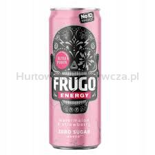 Frugo Energy Watermelon ; strawberry Zero Sugar 330ml