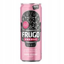 Frugo Energy Watermelon ; strawberry Zero Sugar 330ml