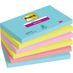 Karteczki Samoprzylepne Post-It® Super Sticky, Cosmic, 76X127Mm, 6X90 Kart.