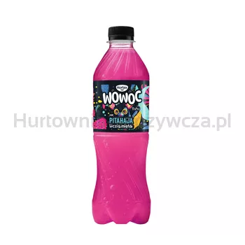 Hortex Wowoc napój gazowany Pitahaja, liczi i mięta butelka 500ml kaucja
