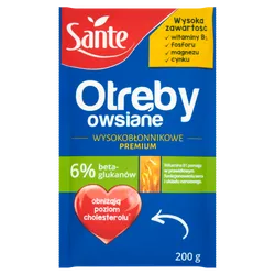 Sante Otręby Owsiane Wysokobłonnikowe 200G