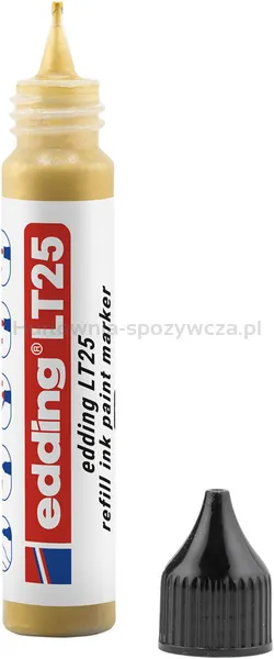 Tusz do uzupełniania markerów olejowych e-LT 25 ECOLINE, EDDING, złoty