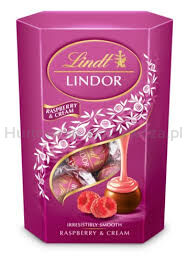 Lindor Raspberry & Cream Cornet 200g