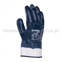 Rękawice DONAU SAFETY Nitrile 03, kat. II, rozm. 8, granatowe - 2