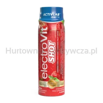Activlab Electrovit Shot - Truskawkowo-Poziomkowy (Buteleczka 80 Ml) , Suplement Diety
