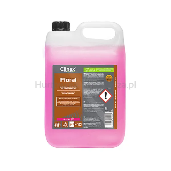 Uniwersalny Płyn Clinex Floral, Do Mycia Podłóg, Blush, 5L