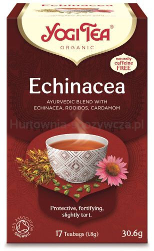 Herbatka Echinacea Bio (17 X 1,8 G) 30,6 G - Yogi Tea [BIO]