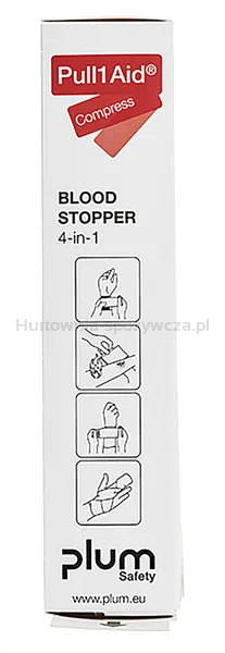 PLUM Opatrunek na rany 4w1 Blood Stopper, 17 x 17 cm