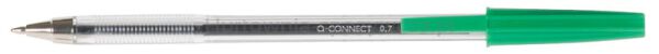 Q-Connect Długopisz wymiennym wkładem 0,7mm (linia), zielony 