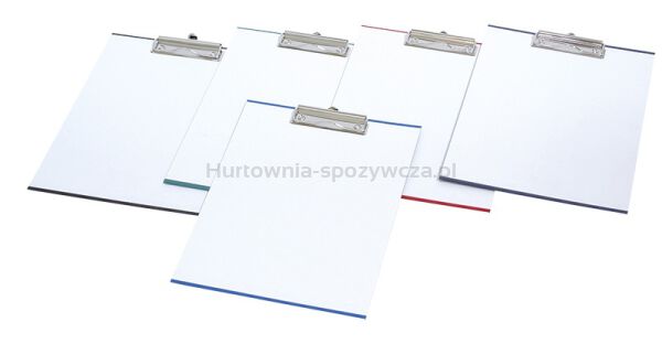 Donau Clipboard  deska, z klipsem, PP, A4, mix kolorów 
