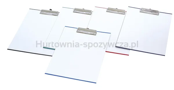 Clipboard DONAU deska, z klipsem, PP, A4, mix kolorów