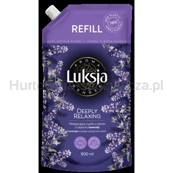 Luksja Aroma Senses Deeply Relaxing Pielęgnujące Mydło W Płynie O Zapachu Lawendy Zapas 900 Ml