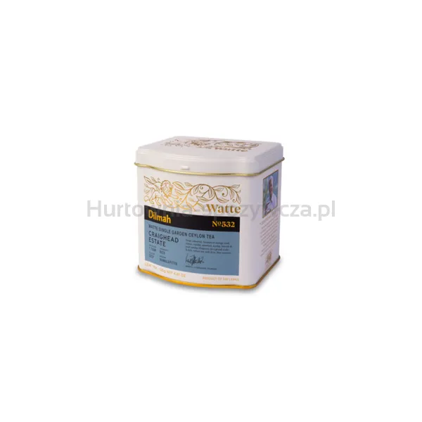 Dilmah Herbata Watte Single Garden Ceylon Tea Craighead Estate 125 G