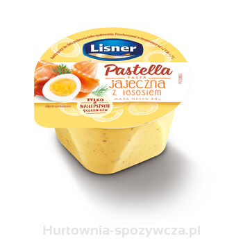 Pastella Pasta Jajeczna Z Łososiem Lisner 80G