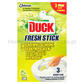 Duck Żelowe Paski Do Toalet  Fresh Stick Lime 27G