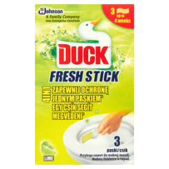 Żelowe Paski Do Toalet Duck Fresh Stick Lime 27G