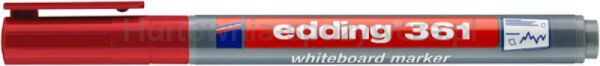 Edding Marker do tablic e-361 1mm, czerwony  - 2