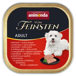 Animonda Vom Feinsten Adult z wołowiną i sercami indyczymi150g