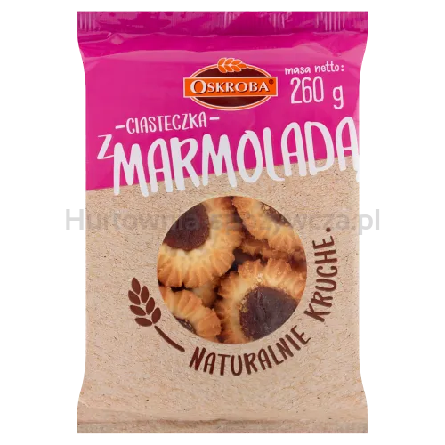 Oskroba Ciasteczka Kruche Z Marmoladą 260G 