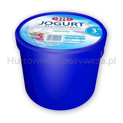 Mlekpol Jogurt Naturalny 2,5% Tł. 5Kg 