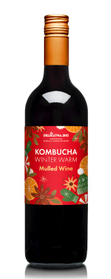 Kombucha Winter Warm Mulled Wine 700 Ml - Delikatna [BIO]