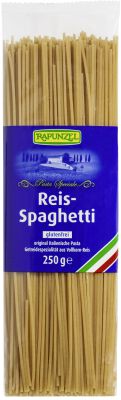 Makaron (Ryżowy Razowy) Spaghetti Bezglutenowy Bio 250 G - Rapunzel [BIO]