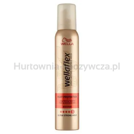Wellaflex Heat Protection Pianka Do Włosów 200Ml