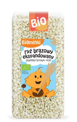 Ryż Brązowy Ekspandowany Bio 75 G - Biominki [BIO]