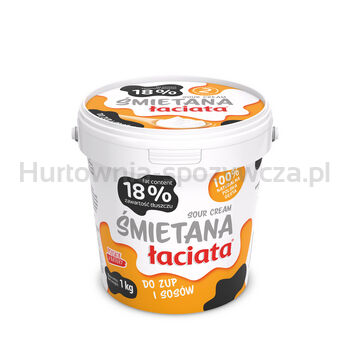 Łaciata Śmietana 18% 1 kg