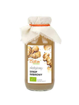 Syrop Imbirowy Bio 330 Ml - Batom [BIO]