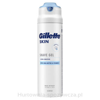 Gillette Skin Ultra Sensitive Żel Do Golenia 200Ml