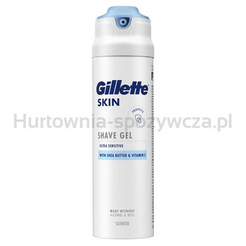 Gillette Skin Ultra Sensitive Żel Do Golenia 200Ml