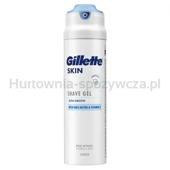 Gillette Skin Ultra Sensitive Żel Do Golenia 200Ml