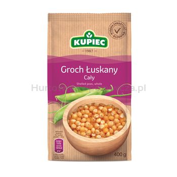 Kupiec Groch Łuskany Cały 400G