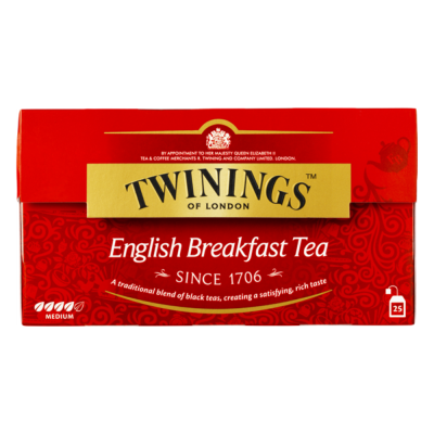 Twinings Herbata Czarna English Breakfast (25 saszetek)