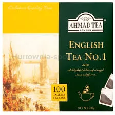 Ahmad Herbata English No.1 100 Torebek x2G Bez Zawieszki
