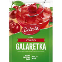 Delecta Galaretka Wiśnia 70G