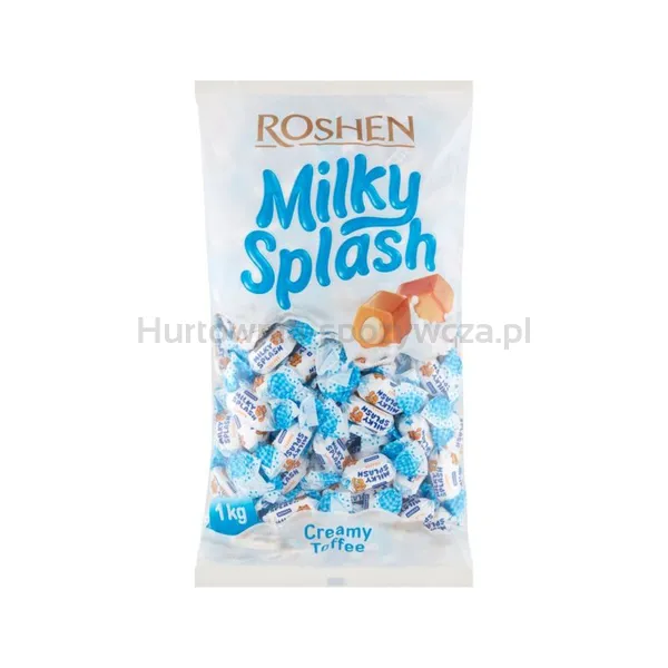 Cukierki Milky Splash Toffi 1 Kg Roshen Luz