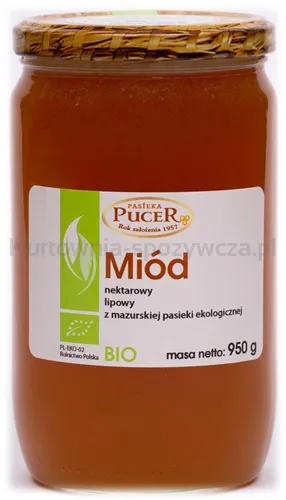 Miód Lipowy Bio 950 G