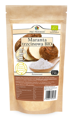 Maranta Trzcinowa Bezglutenowa Bio 250 G - Pięć Przemian [BIO]