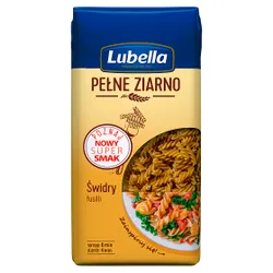 Lubella Makaron Pełne Ziarno Świdry Fusilli 400 G