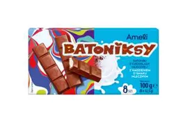 Batoniksy Smakot./Ameli Z Nadz Mlecznym 100 G Mw Dobry Wybór
