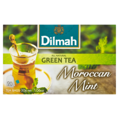 Dilmah Herbata Zielona Cejlońska Moroccan Mint Green Tea 20 Torebek