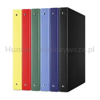 Segregator ringowy DONAU, PP, A4/4R/20mm, żółty - 2