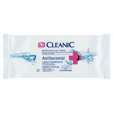 Cleanic Chusteczki Odświeżające Antibacterial 15 Sztuk