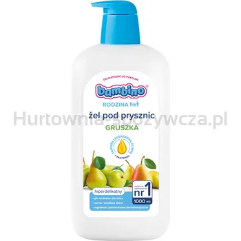Łagodny Żel Pod Prysznic I Do Kąpieli O Owocowym Zapachu Gruszki Do Codziennego Stosowania 1000 Ml