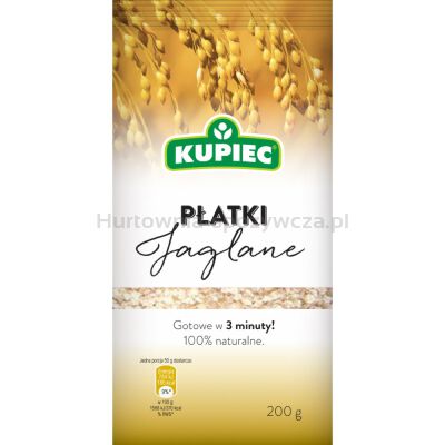 Kupiec Płatki Jaglane 200G