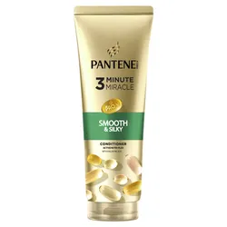 Pantene Pro-V Smooth &Amp; Sleek 3 Minute Miracle Odżywka 220 Ml Do Włosów Puszących Się