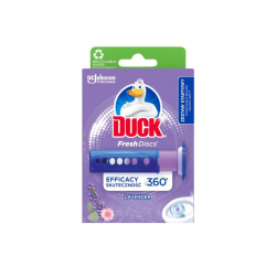 Duck Fresh Discs Lavender - żelowy krążek do toalety o zapachu lawendowym, urządzenie 36ml<br>(Data 30.11.2025)